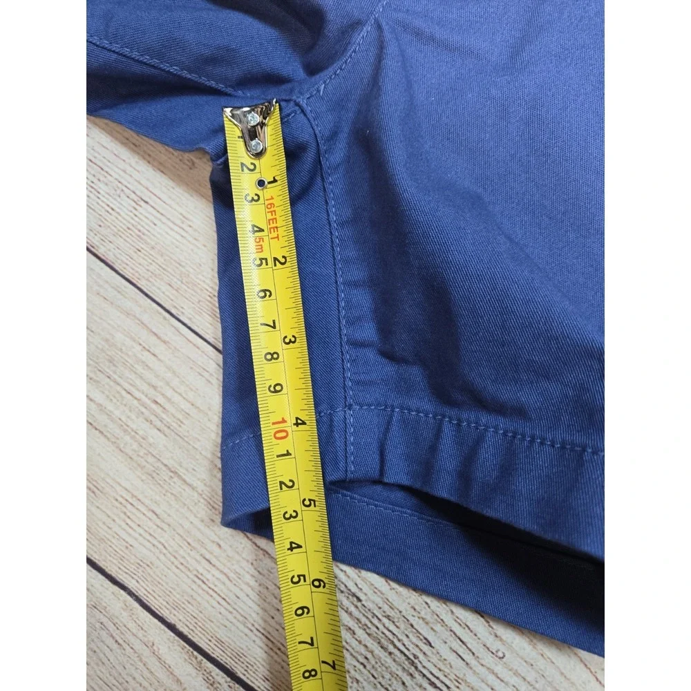 NWT Old Navy Boys Built in Flex Chino Shorts Size 5 Adjustable Waist Blue